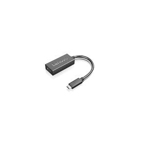 Lenovo 4X90R61022 c&acirc;ble vid&eacute;o et adaptateur 0,24 m USB Type-C HDMI Type A (Standard) Noir - Neuf