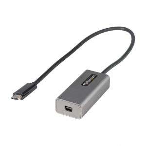 StarTech.com Adaptateur USB C vers Mini DisplayPort - Dongle USB-C 4K 60Hz vers mDP - USB Type-C vers &Eacute;cran Mini DP - Convertisseur Graphique - Compatible Thunderbolt 3 - C&acirc;ble Int&eacute;gr&eacute; 30cm - Neuf