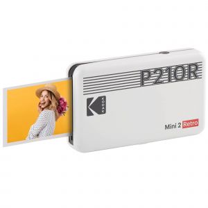 Kodak Mini 2 Retro 53 x 86 mm Blanc - Neuf