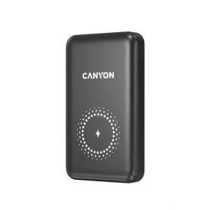 Canyon PB-1001 Lithium Polym&egrave;re (LiPo) 10000 mAh Recharge sans fil Noir - Neuf