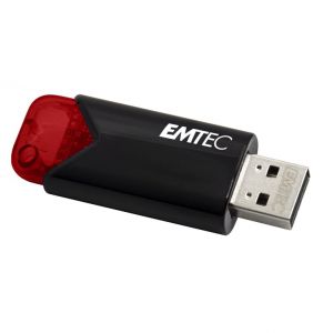 Emtec Click Easy lecteur USB flash 16 Go USB Type-A 3.2 Gen 2 (3.1 Gen 2) Noir, Rouge - Neuf