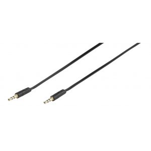 Vivanco 46/10 15FG c&acirc;ble audio 1,5 m 3,5mm Noir - Neuf