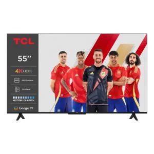 TCL P61 55P61K TV 139,7 cm (55 ) 4K Ultra HD Smart TV Wifi Aluminium 270 cd/m&sup2; - Neuf