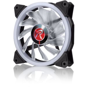 RAIJINTEK IRIS 12 RBW ADD-3 Boitier PC Ventilateur 12 cm Noir, Blanc 3 pi&egrave;ce(s) - Neuf