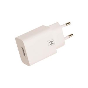Chargeur Secteur Universel USB-A avec Fonction de Charge Rapide 5W Blanc - Neuf