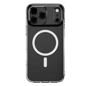 Coque pour iPhone 17 Pro Max MagSafe en TPU Antichocs AeroMag Transparent - Neuf