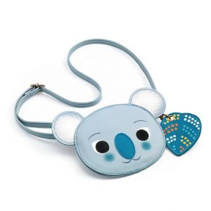 Sac Bandouli&egrave;re Koala pour Enfants avec Mini Porte-Monnaie en Feuille - Neuf