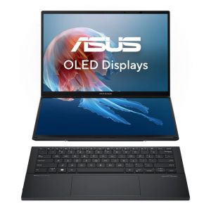 ASUS Zenbook Duo UX8406CA-PZ195X Intel Core Ultra 9 285H Hybride (2-en-1) 35,6 cm (14 ) &Eacute;cran tactile 3K 32 Go LPDDR5x-SDRAM 2 To SSD Wi-Fi 7 (802.11be) Windows 11 Pro Allemand Gris - Neuf