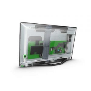 Philips 24HFL3014P/12 TV 61 cm (24 ) HD Noir, Transparent 250 cd/m&sup2; - Neuf