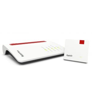 Mesh Set 7530 AX + 1200 AX Bi-bande (2,4 GHz / 5 GHz) Wi-Fi 6 (802.11ax) Rouge, Blanc 4 3G Interne - Neuf