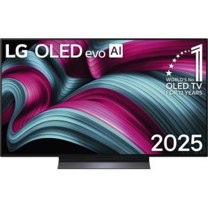 LG OLED48C58LA.AEU TV 121,9 cm (48 ) 4K Ultra HD Smart TV Wifi Noir - Neuf