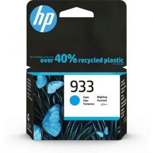 HP 933 Cartouche d'encre cyan authentique (CN058AE) pour HP OfficeJet 6700, 7110, 7610 - Neuf