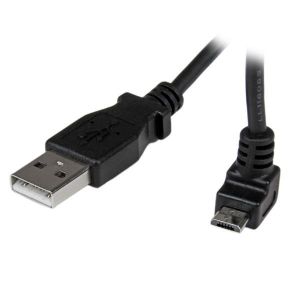 StarTech.com C&acirc;ble Micro USB 1 m - A vers Micro B coud&eacute; 90&deg; vers le haut - Neuf