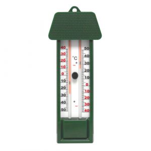 Thermom&egrave;tre MINI-MAXI vert - Neuf