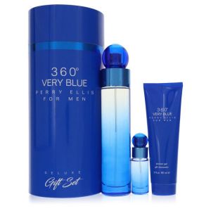 Perry Ellis 360 Very Blue - Perry Ellis Coffret Cadeau 107,5 ml