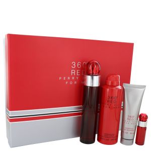 Perry Ellis 360 Red - Perry Ellis Coffret Cadeau 107 ml