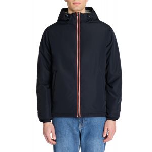 Blouson capuche fixe - marine