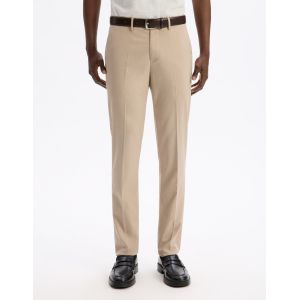 Pantalon de costume slim - beige