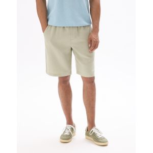 Bermuda TENCEL™ Lyocell et lin mélangé - vert sauge