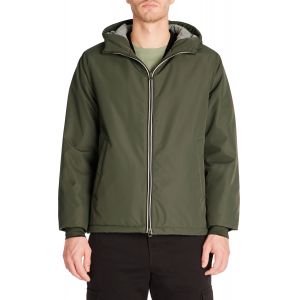 Blouson capuche fixe - kaki