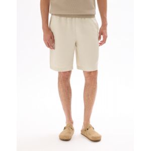 Bermuda TENCEL™ Lyocell et lin mélangé - beige