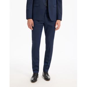Pantalon de costume extra slim stretch - bleu