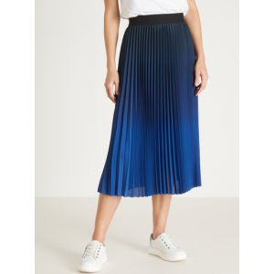 Jupe pliss&eacute;e soleil - Couleur 42, 44, 46, 48, 50, 52, 54 - Taille Jupe ample