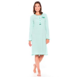 Chemise de nuit courte interlock - Couleur 58/60 - Taille Chemise de nuit courte