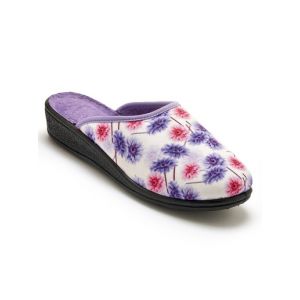 Mules pantoufles intérieur éponge - Couleur 36, 37, 38, 39, 40 - Taille Violet
