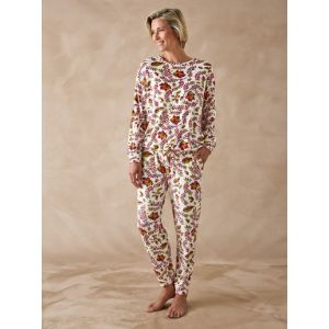 Pyjama en maille polaire - Couleur 42/44, 46/48, 50/52, 54/56, 58/60, 62/64 - Taille Beige