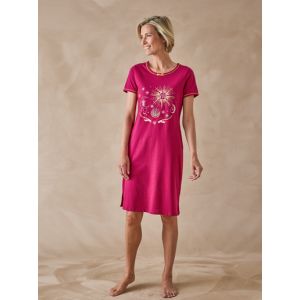 Lot de 2 chemises de nuit courtes - Couleur 38/40, 42/44, 46/48, 50/52, 54/56, 58/60, 62/64 - Taille Chemise de nuit courte