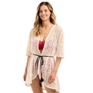 Kimono en dentelle Cover Up - Couleur Taille unique - Taille Maillot de bain 1 pi&egrave;ce
