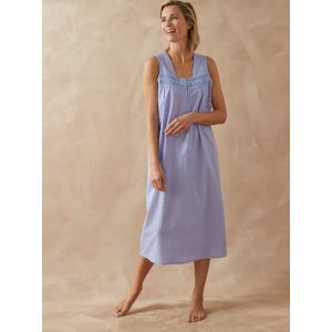 Chemise de nuit l&eacute;g&egrave;re larges bretelles - Couleur 38/40, 42/44, 46/48, 50/52, 54/56, 58/60, 62/64 - Taille Chemise de nuit longue