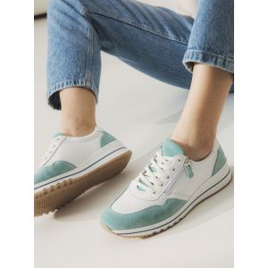 Baskets zippées X LOSC féminines - Couleur 37, 38, 40 - Taille Vert