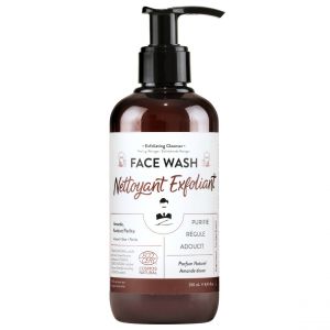 Nettoyant exfoliant visage Face Wash certifié Ecocert Cosmos NAT