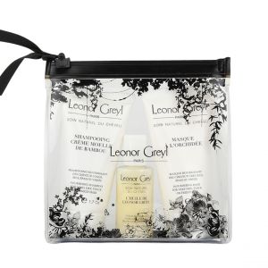 Trousse de Voyage Palme de Bambou - Spécial Cheveux Frisés