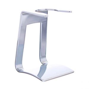 Support De Blaireau En Laiton Chromé Petit Modèle