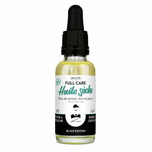 Huile FULL CARE Black Edition - barbe et cheveux 30 ml