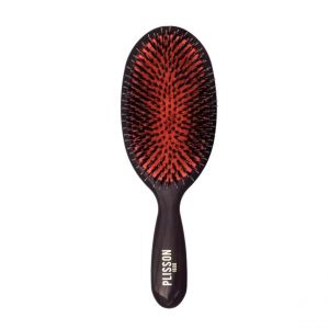 Brosse À Cheveux En Poils De Sanglier Et Nylon Grand Modèle Noire