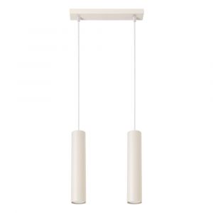 Suspension Acier Beige GU10 2 Lagos