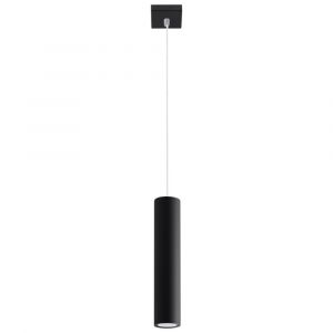 Suspension Acier Noir GU10 1 Lagos