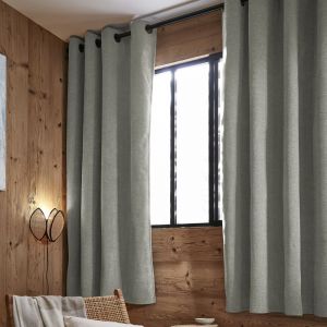 Rideau occultant polaire 140x180 cm Polyester Eucalyptus