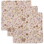 Lot de 3 mini langes en gaze de coton Flower Fairies (31 x 31 cm)