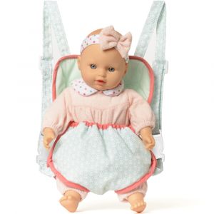 Porte-b&eacute;b&eacute; en tissu pour poupon de 30 cm
