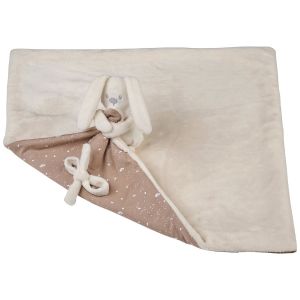 Doudou couverture Lapidou phosphorescent Sable