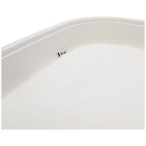 Housse pour matelas de table à langer Balnéo blanc