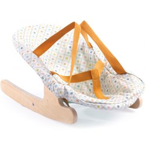 Transat &agrave; bascule Pomea pour poup&eacute;e