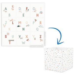 Tapis puzzle 3 en 1 Tiloo Alphabet (180 x 180 cm)