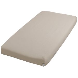 Drap housse Tender Beige (40 x 80 cm)