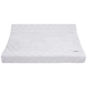 Housse de matelas &agrave; langer Sierra Blanc Cass&eacute; (45 x 70 cm)